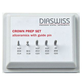 Diaswiss Crown Prep Set for All Ceramics