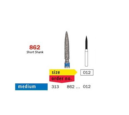 Diaswiss FG Short Shank Flame