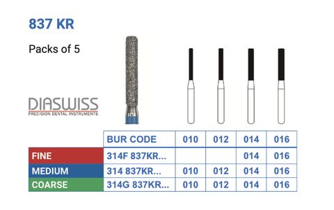 X-Long Round Edge F/ Fissure 837KR Diamond