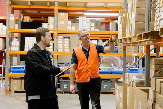 spare parts warehouse