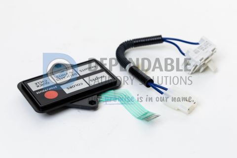 SWITCH, MEMBRANE & BACKER PLATE