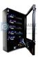 BLACK ELECTRONIC SOAP VENDING MACHINE - WALL MOUNTED - WITH COIN DROP (90x26x60).