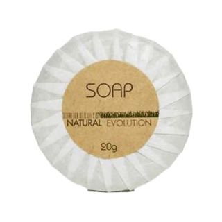 Natural Evolution 20gm Pleat Wrapped Soap (NEV-SOAP020)