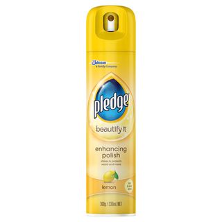 PLEDGE AEROSAL LEMON FURNITURE POLISH 330ml