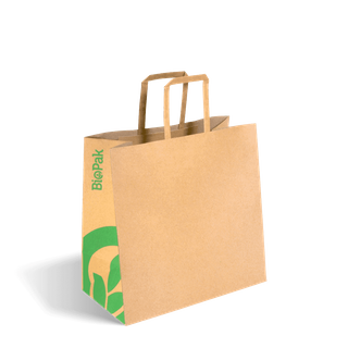 BioPak PAPER BAG (TA-F-SMALL) Small x250