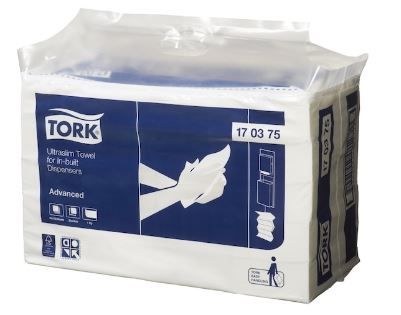 TORK ULTRASLIM TOWEL INBUILT DISP x3000