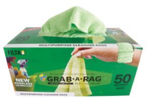 GRAB-A-RAG Green (50/box)