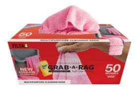 GRAB-A-RAG Pink (50/box)