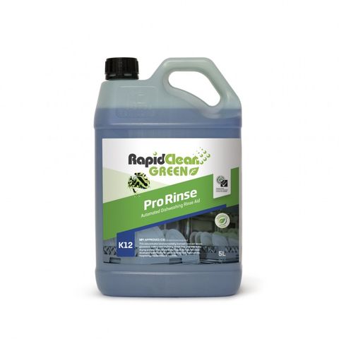 Rapid Green PRO RINSE Automated Rinse Aid 5L