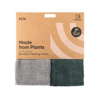 BAMBOO CLEANING CLOTH Made From Plants 2PK