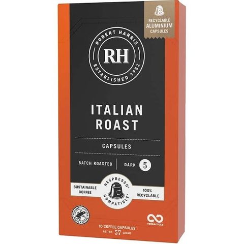 R/HARRIS Italian Espresso Capsules 10 Pack