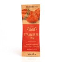 H/P TOAST ECOSTICK STRAWBERRY JAM 14G X 100