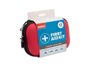 FIRST AID KIT SMALL (Red) 1 Person 65Piece