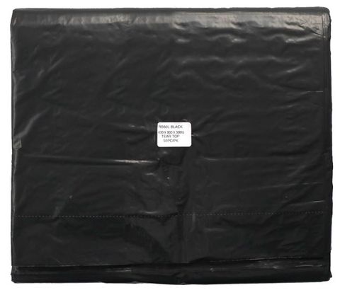 CARTON *RB120L* - 120L BLK BIN LINER x200