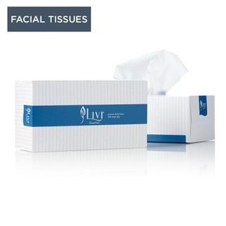Livi ESSENTIAL #1302 Facial tissue 2ply 200 sheet x30 box