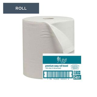 Livi ESSENTIAL #3451 Easyroll paper towel  2ply 160M x6
