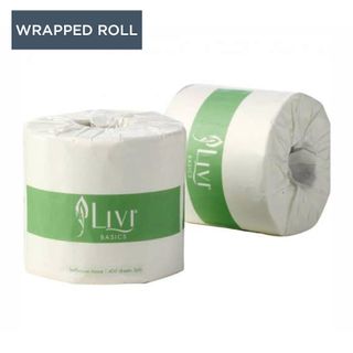 Livi EVERYDAY #7008 2ply Toilet roll 400sht 48/ctn