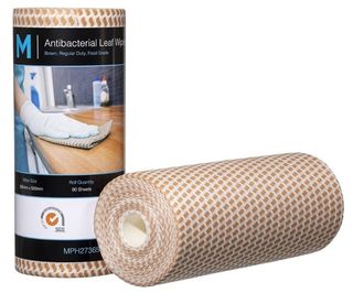 Cloth Wipes LIGHT DUTY Antibac Roll 90 sheets BROWN
