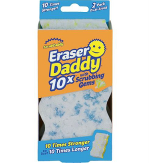 ERASER DADDY 10x with Scubbing Gems 2 Pack