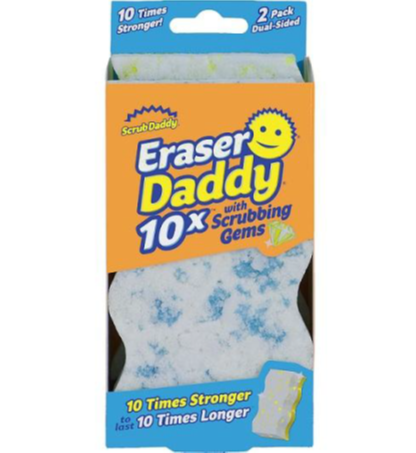 ERASER DADDY 10x with Scubbing Gems 2 Pack