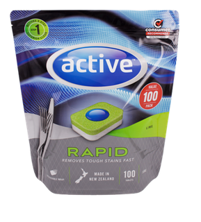 ACTIVE Rapid Tablets Lime 100's
