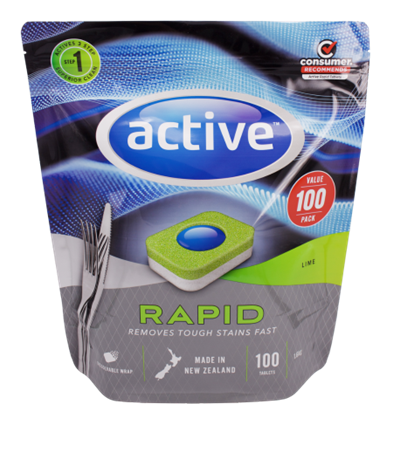 ACTIVE Rapid Tablets Lime 100's