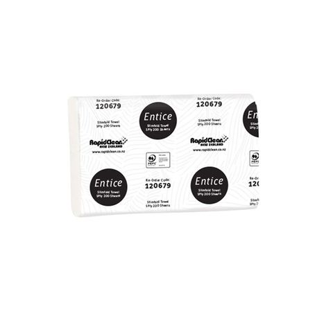 Entice Slimfold PAPER TOWEL  Ctn x 4000