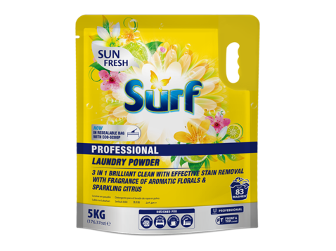 SURF PROFESSIONAL SUN LAUNDRY POWDER - 5Kg