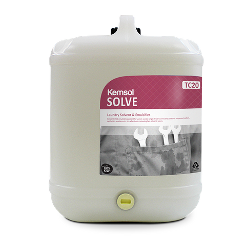 Kemsol SOLVE Laundry Solvent & Emulsifier 20L