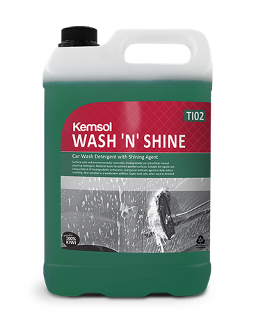 Kemsol WASH N SHINE Car Wash Detergent 5L