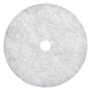 20" WHITE POLISHING PAD