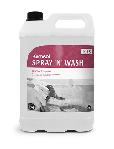 Kemsol SPRAY N WASH Laundry Prespotter 5L