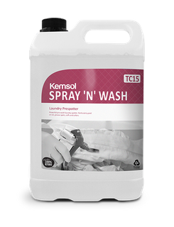 Kemsol SPRAY N WASH Laundry Prespotter 5L