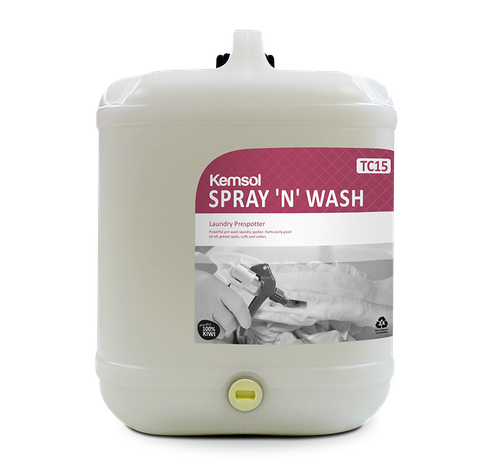 Kemsol SPRAY N WASH Laundry Prespotter 20L