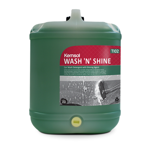 Kemsol WASH N SHINE Car Wash Detergent 20L