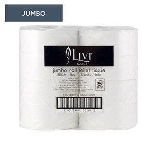 Livi EVERYDAY #7005 1ply JUMBO 500m x8 Rolls