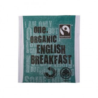 H/P ONE Fairtrade English Breakfast tea bags x200