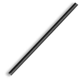 BioPak STRAW COCKTAIL Black 4.5mm  x 2500ctn