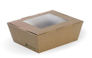 BioPak LUNCH BOX Medium With Window x200