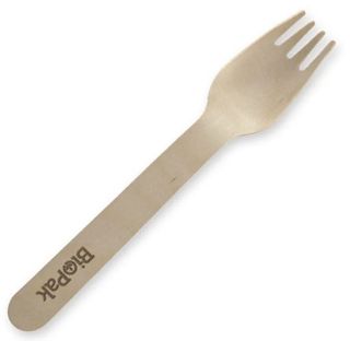 BioPak FORK Wooden x1000