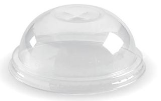 BioPak LID DOME Cross Slot fits 280ml cupx1000