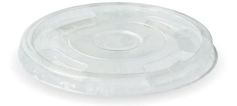 BioPak LID FLAT with straw slot x1000