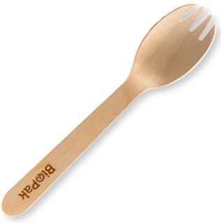 BioPak SPORK Wooden x1000