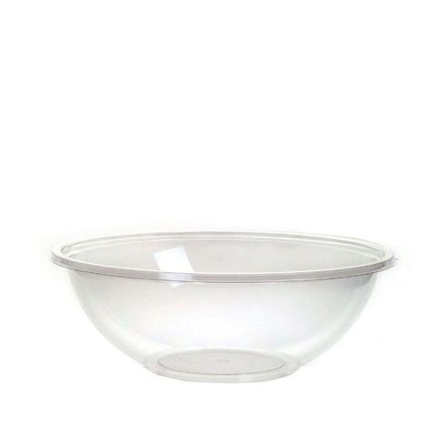 Bowls unhinged round recyclable opaque PET oval 190mm (D) 74mm (H)