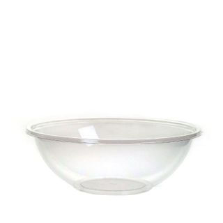 Bowls unhinged round recyclable opaque PET oval 190mm (D) 74mm (H)