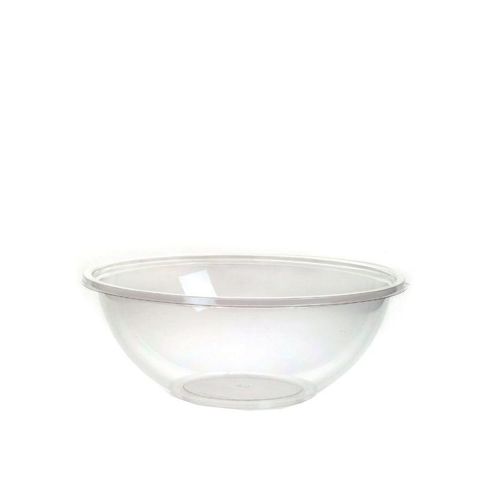 Bowls unhinged round recyclable opaque PET oval 190mm (D) 63mm (H)