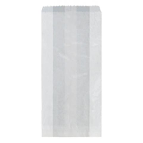 Paper 2 Satchel glassine white 245mm (L) 115mm (W) +50mm (G)