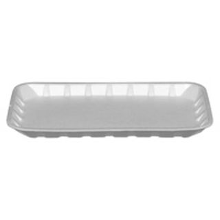 Trays Food Service no lid white foam rectangle 213mm (L) 138mm (W) 14mm (H)