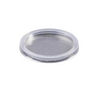 Container Lids Portion Control unhinged lid recyclable clear polypropylene round 77mm (D)