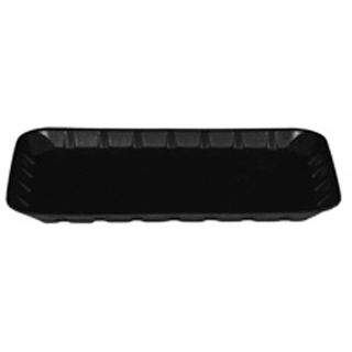 Trays Food Service no lid black foam rectangle 230mm (L) 125mm (W) 14mm (H)